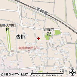 埼玉県深谷市沓掛35周辺の地図
