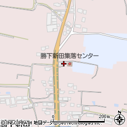 茨城県鉾田市勝下新田18周辺の地図