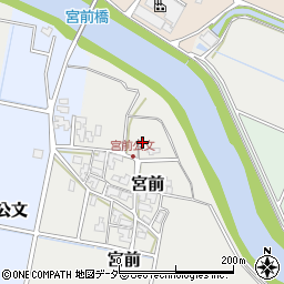 福井県あわら市宮前17周辺の地図