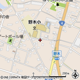 栃木県下都賀郡野木町野木2463周辺の地図