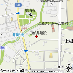埼玉県熊谷市上根105-3周辺の地図