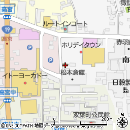 大戸屋松本店周辺の地図