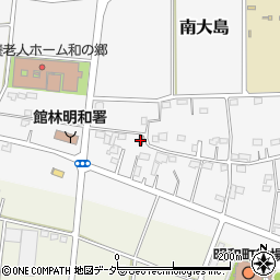 二軒公民館周辺の地図