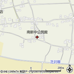 南新中公民館周辺の地図