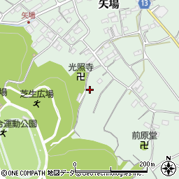 群馬県藤岡市矢場844周辺の地図