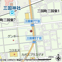 海鮮アトム三国店周辺の地図