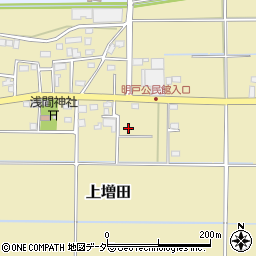 埼玉県深谷市上増田731周辺の地図