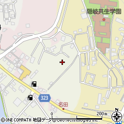 島根県隠岐郡隠岐の島町西町名田の一周辺の地図