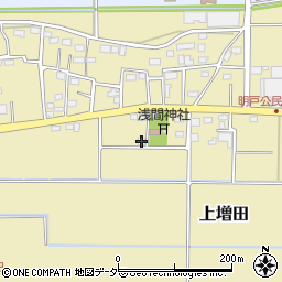 埼玉県深谷市上増田1077周辺の地図
