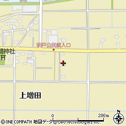 埼玉県深谷市上増田737周辺の地図