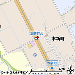 長野県佐久市本新町周辺の地図