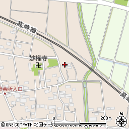 埼玉県深谷市沓掛26周辺の地図