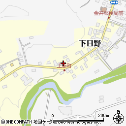 群馬県藤岡市下日野79周辺の地図