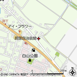 埼玉県深谷市岡111周辺の地図