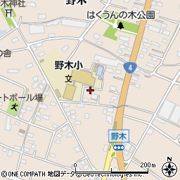 栃木県下都賀郡野木町野木2455周辺の地図