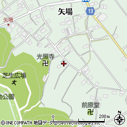 群馬県藤岡市矢場835周辺の地図