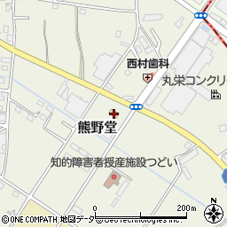 ローソン神川熊野堂店周辺の地図