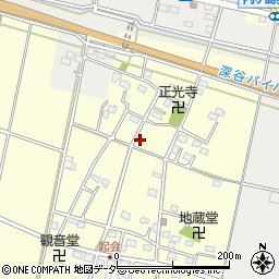 埼玉県深谷市起会192周辺の地図