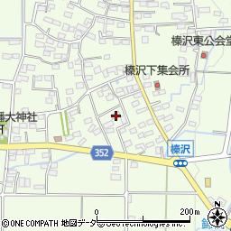 埼玉県深谷市榛沢154周辺の地図