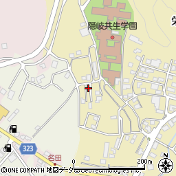 島根県隠岐郡隠岐の島町栄町1285周辺の地図