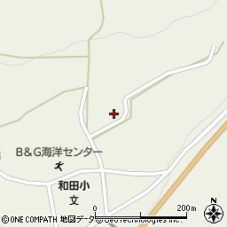 長野県小県郡長和町和田原周辺の地図