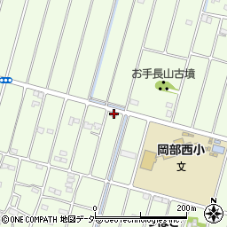 埼玉県深谷市岡1880周辺の地図