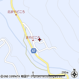 長野県松本市入山辺5436-2周辺の地図