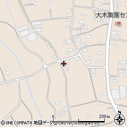 茨城県下妻市大木403周辺の地図