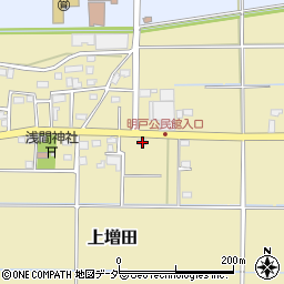 埼玉県深谷市上増田732周辺の地図