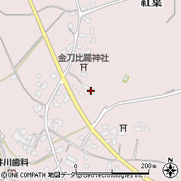 茨城県鉾田市紅葉857周辺の地図