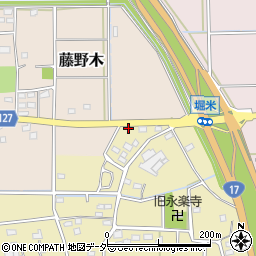 埼玉県深谷市上増田189周辺の地図