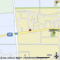 埼玉県深谷市上増田951周辺の地図