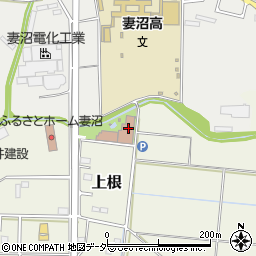 埼玉県熊谷市上根268周辺の地図