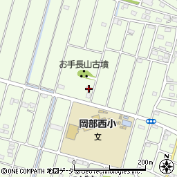埼玉県深谷市岡2007周辺の地図
