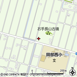 埼玉県深谷市岡2010周辺の地図