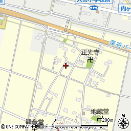 埼玉県深谷市起会172周辺の地図