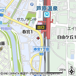 トヨタレンタリース福井あわら温泉駅前店周辺の地図