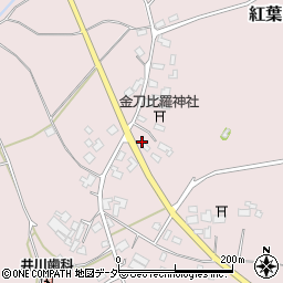 茨城県鉾田市紅葉805周辺の地図