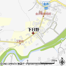 群馬県藤岡市下日野87-1周辺の地図