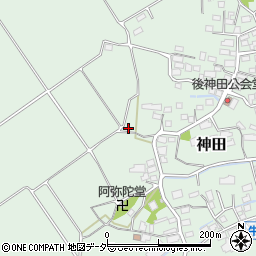 群馬県藤岡市神田751周辺の地図