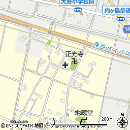 埼玉県深谷市起会205周辺の地図