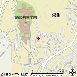 島根県隠岐郡隠岐の島町栄町1137周辺の地図