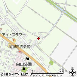 埼玉県深谷市岡106周辺の地図