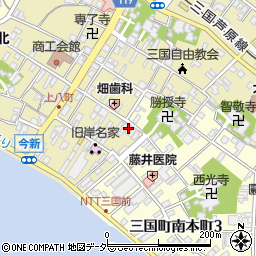 大和甘林堂周辺の地図