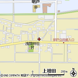 埼玉県深谷市上増田912周辺の地図