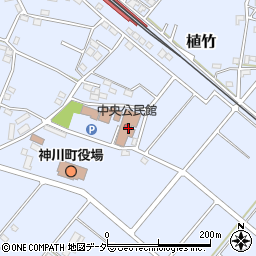 神川町中央公民館周辺の地図