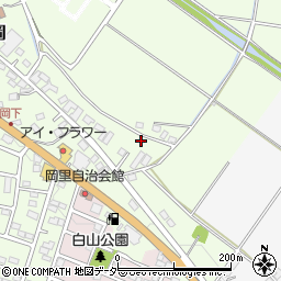 埼玉県深谷市岡104周辺の地図