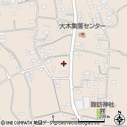 茨城県下妻市大木410周辺の地図