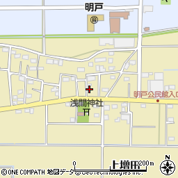 埼玉県深谷市上増田923周辺の地図