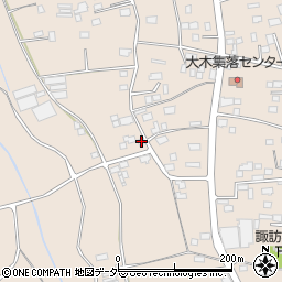 茨城県下妻市大木715周辺の地図